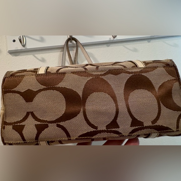 Coach Tote Brown Multi Color - Picture 10 of 11